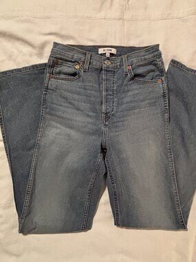 RE/DONE 90s HIGH RISE LOOSE Button Fly Jeans